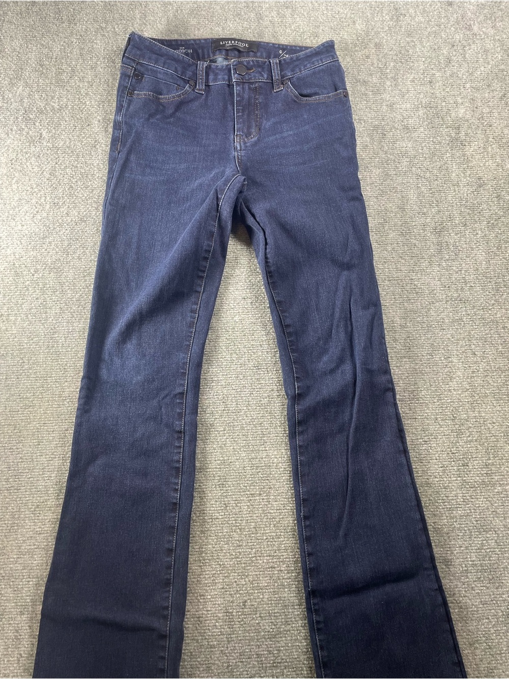 Liverpool Women's Dark Blue Flare Jeans